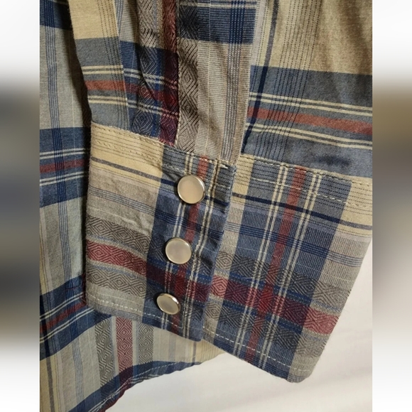 FALCON BAY Long Sleeve pearl snap mens Size 2XL - Picture 4 of 5